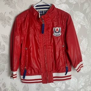 Toddler Boy Red Jacket Sz 3T
